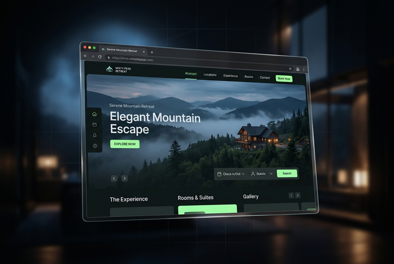 Northlight Retreats — Concept Project preview