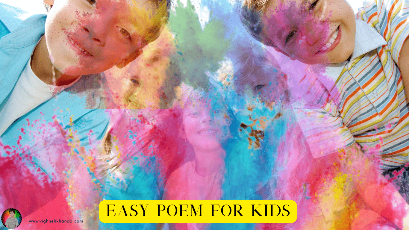 Easy Poem For Kids on Holi